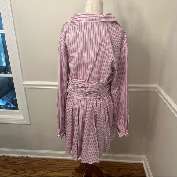 NWT Curaae Zoie mini shirt dress- Size L - Picture 5 of 7